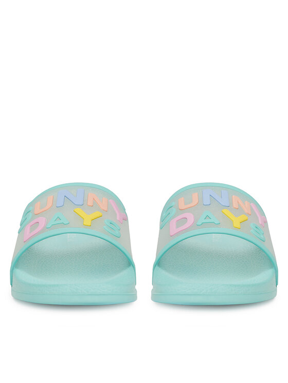 Nelli Blu Nelli Blu Klapki P4240032K Zielony