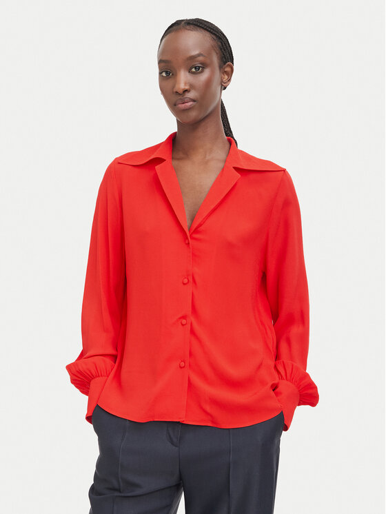 BOSS Hemd C_Brystel 50577966 Rot Regular Fit