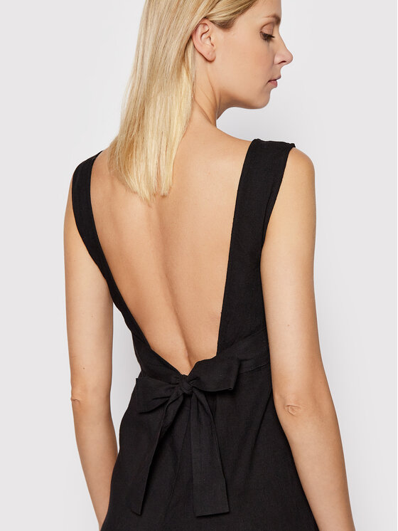 Jumpsuit Reborn C15K90 Nero Regular Fit