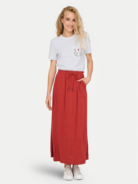 ONLY ONLY Marškinėliai Polly 15317989 Balta Regular Fit