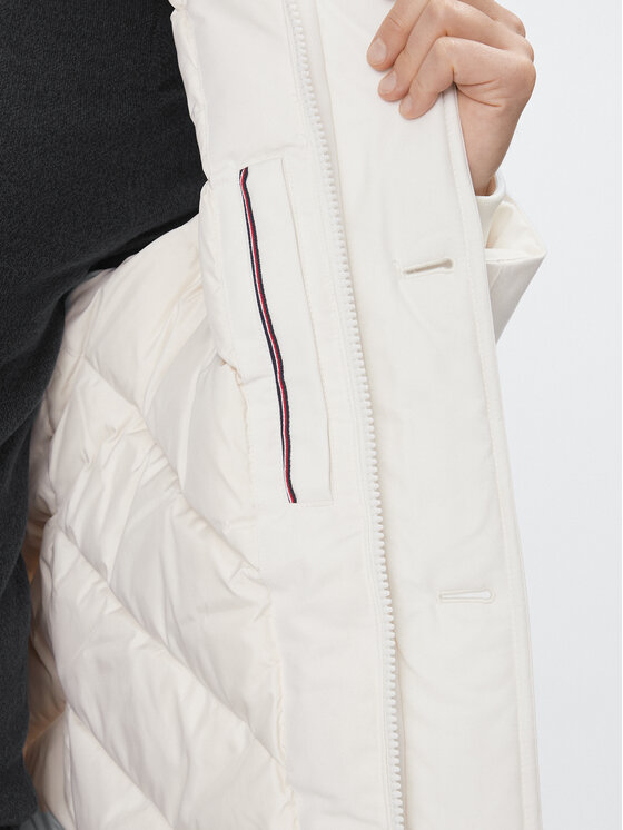 Tommy Hilfiger Tommy Hilfiger Dūnu jaka Rockie MW0MW32779 Balts Regular Fit