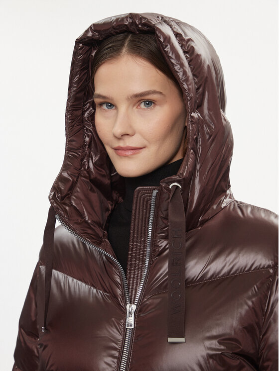 Woolrich Woolrich Puhovka Aliquippa CFWWOU0927FRUT3085 Rjava Regular Fit