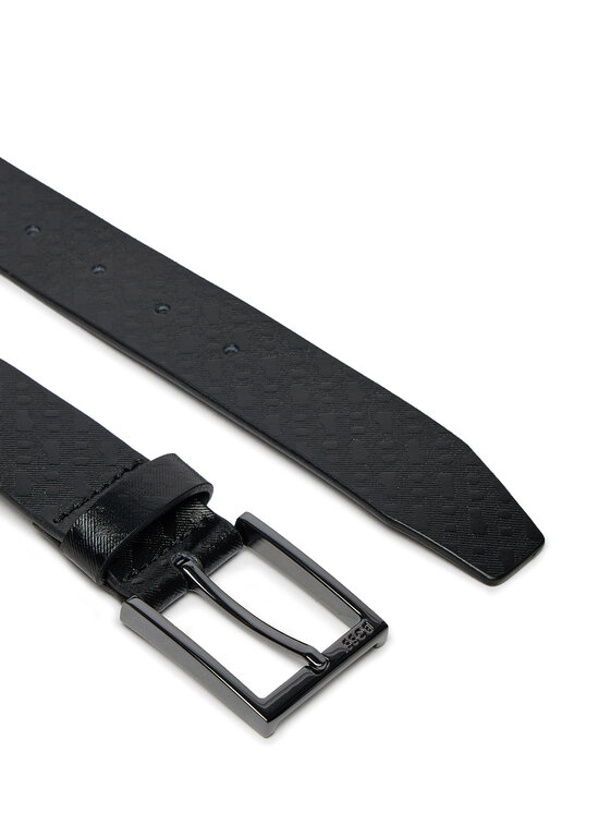 BOSS Boss Herrengürtel Barn 50524047 Schwarz