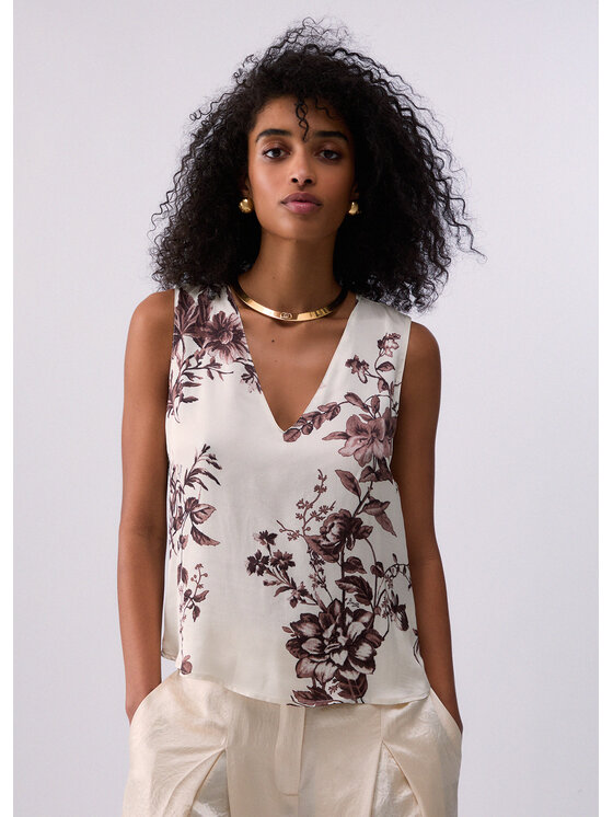 Liu Jo Liu Jo Blusa CA6384TS061P9654 Marrone Regular Fit