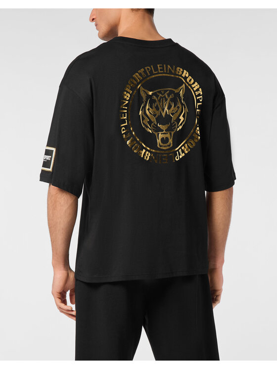 Plein Sport Plein Sport T-Shirt 24101 Czarny Regular Fit