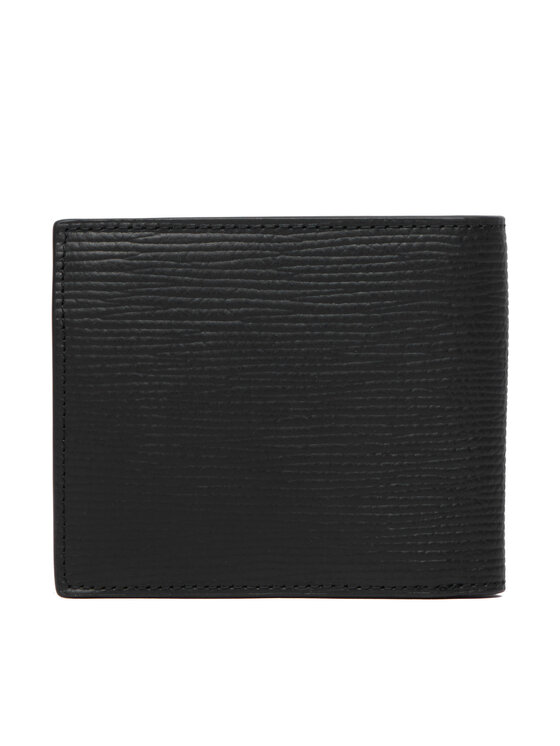 Tommy Hilfiger Tommy Hilfiger Πορτοφόλι Th Business Saffiano Cc And Coin AM0AM14784 Μαύρο