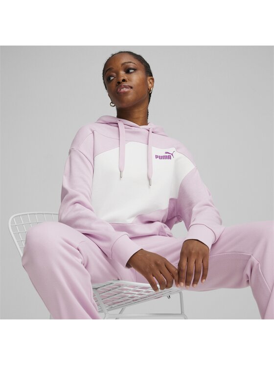 Puma Puma Bluza 677893 Fioletowy Regular Fit