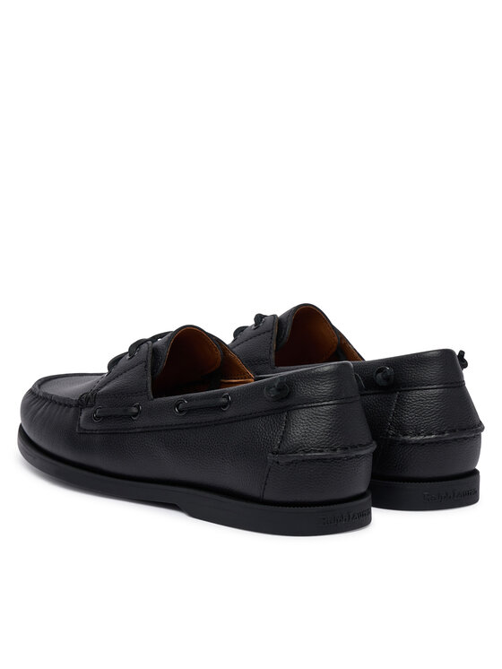 Polo Ralph Lauren Polo Ralph Lauren Mokasyny Merton Boat Cs Bts 803P07643001 Czarny