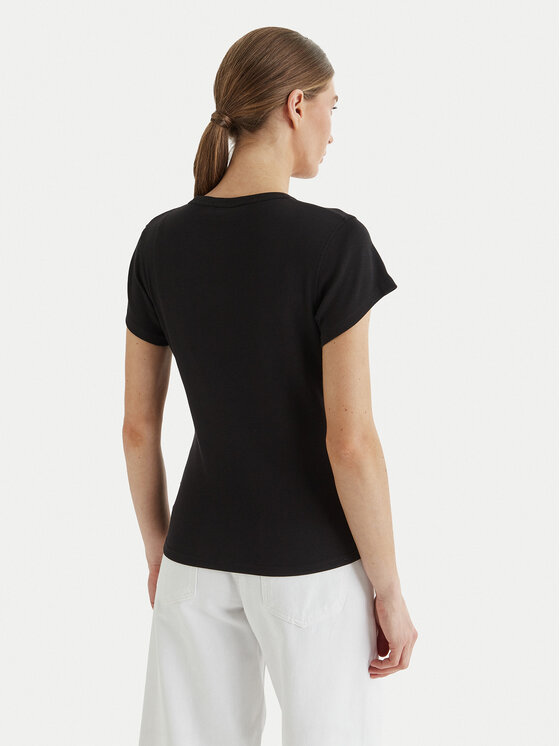 JOOP! Jeans JOOP! Jeans T-Shirt Tineta 10019315 30102094 Μαύρο Regular Fit