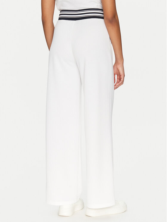 Guess Guess Παντελόνι υφασμάτινο V5GB02 KCYF2 Λευκό Regular Fit
