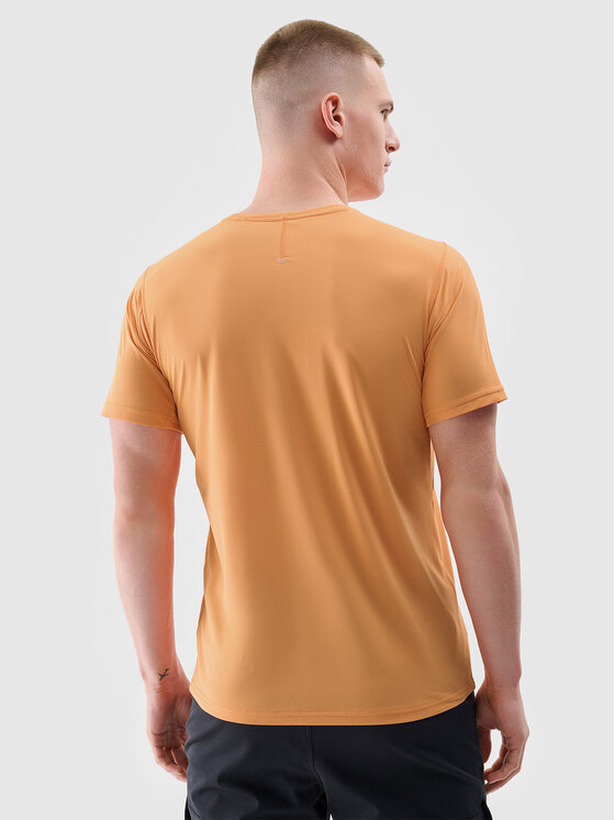 4F 4F Φανέλα ποδηλασίας 4FWSS25TFTSM1434-70S Πορτοκαλί Regular Fit