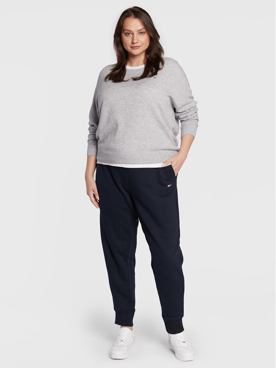 Maglione Crv Softwool Open-Nk WW0WW32877 Grigio