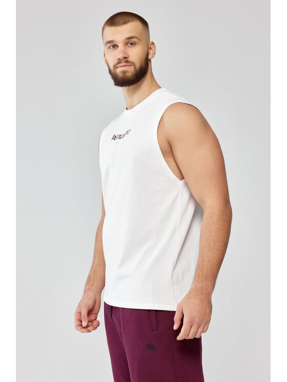 ROUGH RADICAL ROUGH RADICAL Koszulka techniczna UNIT Biały Slim Fit