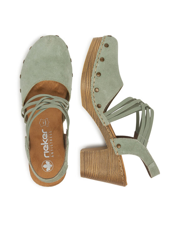 Rieker Rieker Sandale 66778-52 Verde