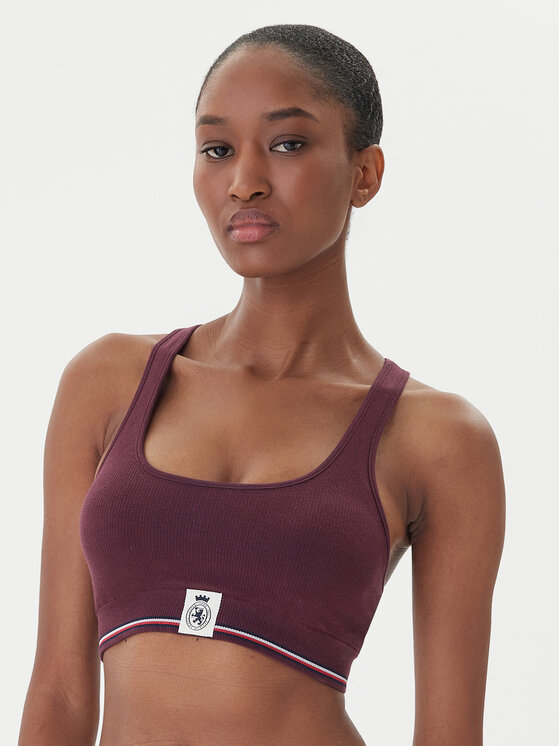 Tommy Hilfiger Tommy Hilfiger Rinnahoidja-top UW0UW06061 Bordoopunane
