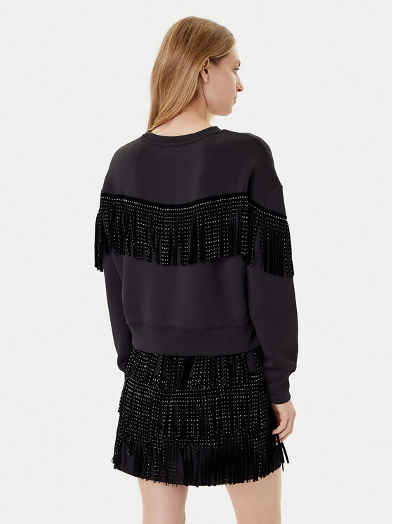 DKNY DKNY Μπλούζα P5GH7XQE Μαύρο Relaxed Fit