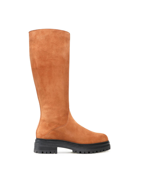 Vero Moda Vero Moda Ботуши Ella 10262652 Кафяв