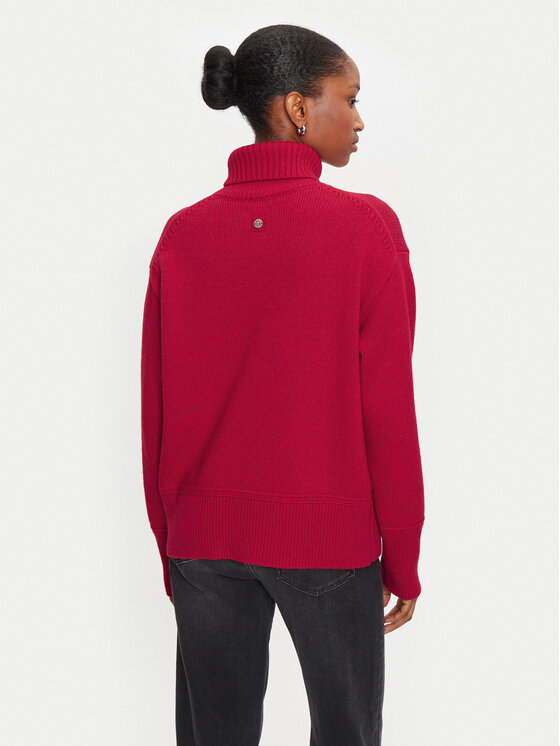 JOOP! JOOP! Bluză cu gât 58 JW244KN342 30043952 Roșu Loose Fit