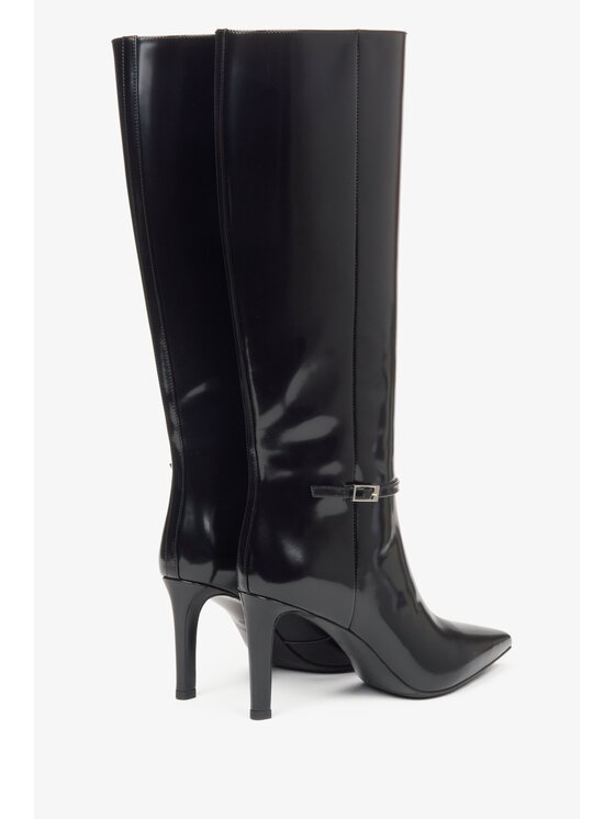 Estro Estro Kozačky ER00115871 Černá
