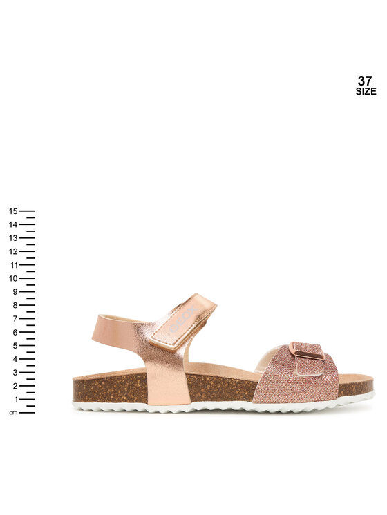 Geox Geox Basutės J Adriel Girl J028MC 0BNEW C8124 D Rožinė