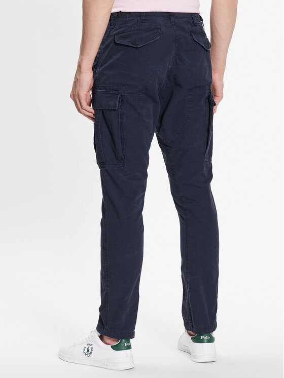 Polo Ralph Lauren Polo Ralph Lauren Szövet nadrág 710877831003 Sötétkék Slim Fit