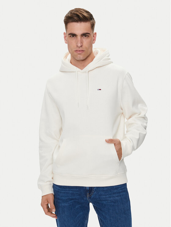 Tommy Jeans Jopa Flag DM0DM20497 Écru Regular Fit