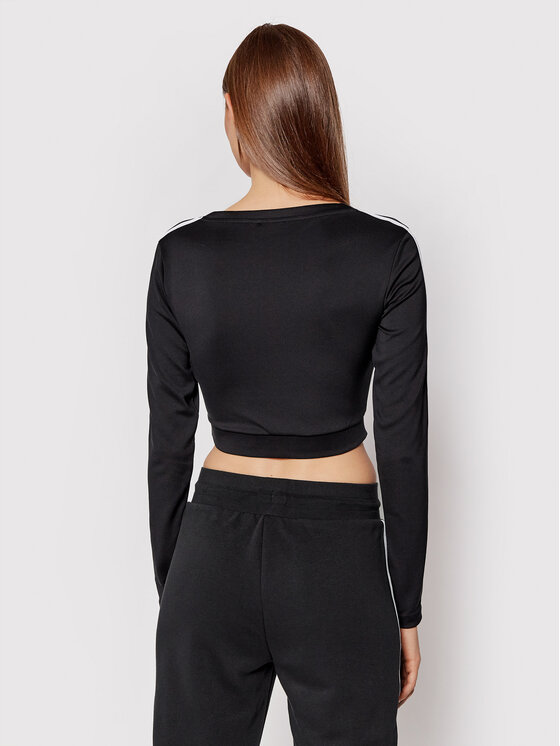 Blusa adicolor Classics H37765 Nero Fitted Fit