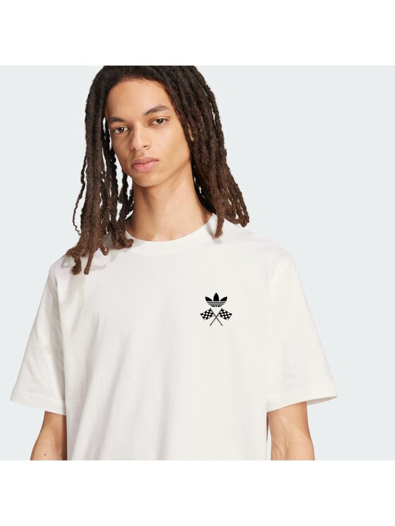 adidas adidas T-Shirt 158469 Biały Loose Fit
