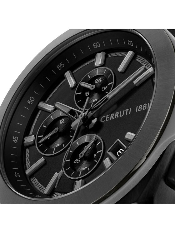 Cerruti 1881 Cerruti 1881 Zegarek Cerruti-CIWGQ0085204 Czarny