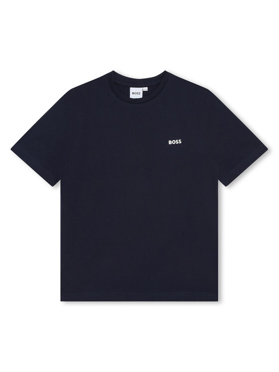 BOSS Boss Футболка J25P23 D Cиній Regular Fit