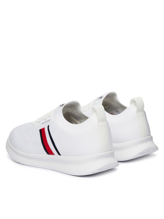 Tommy Hilfiger Tommy Hilfiger Sportcipők Lightweight Knitted Runner FM0FM05756 Fehér