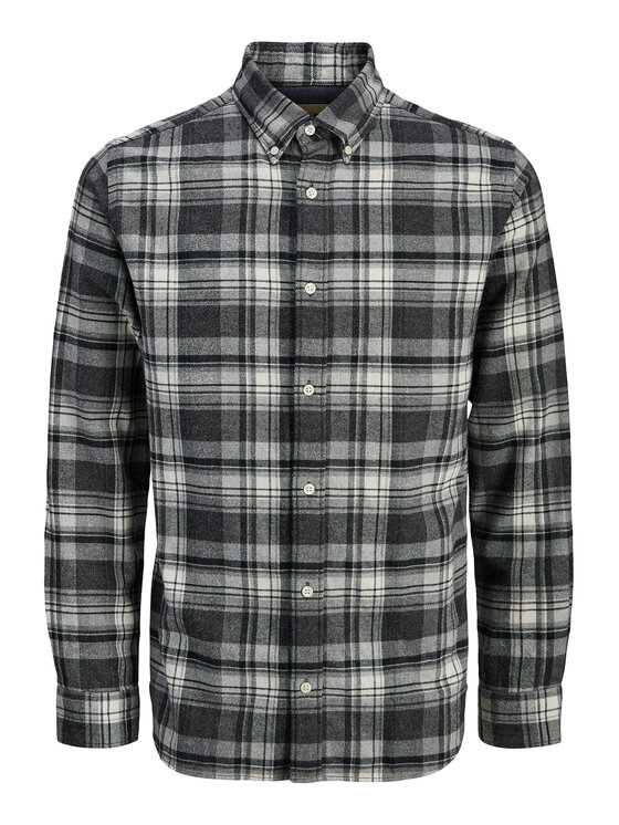 Jack & Jones Jack & Jones Košile Blubarkley 12286224 Šedá Regular Fit