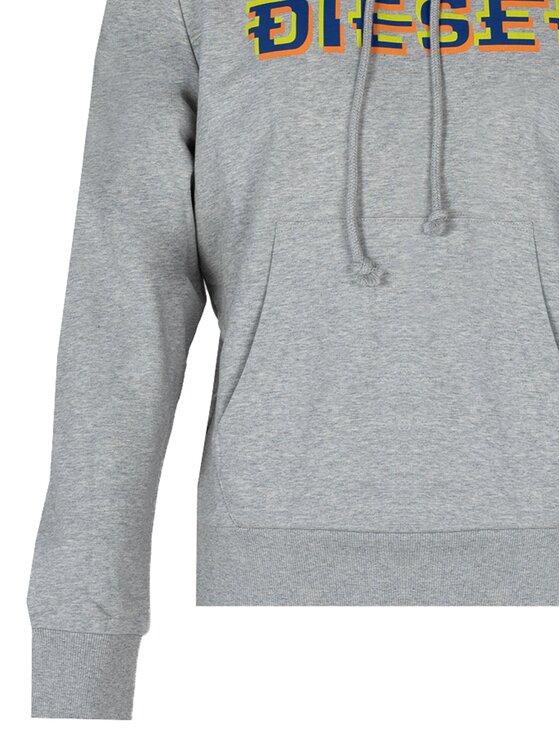 Diesel Diesel Μπλούζα A06510-0HAYT Γκρι Regular Fit