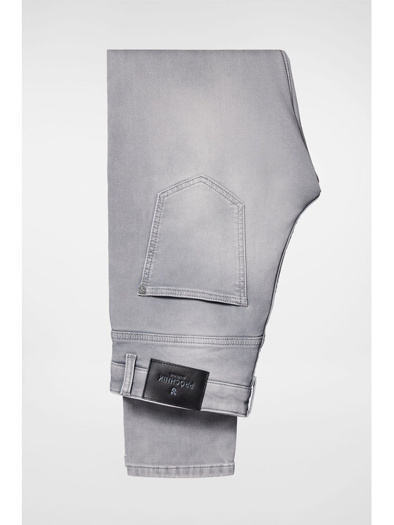 Próchnik Próchnik Jeansy Jeansy Szare Slim Fit PM7 SP113224000001 Szary Slim Fit
