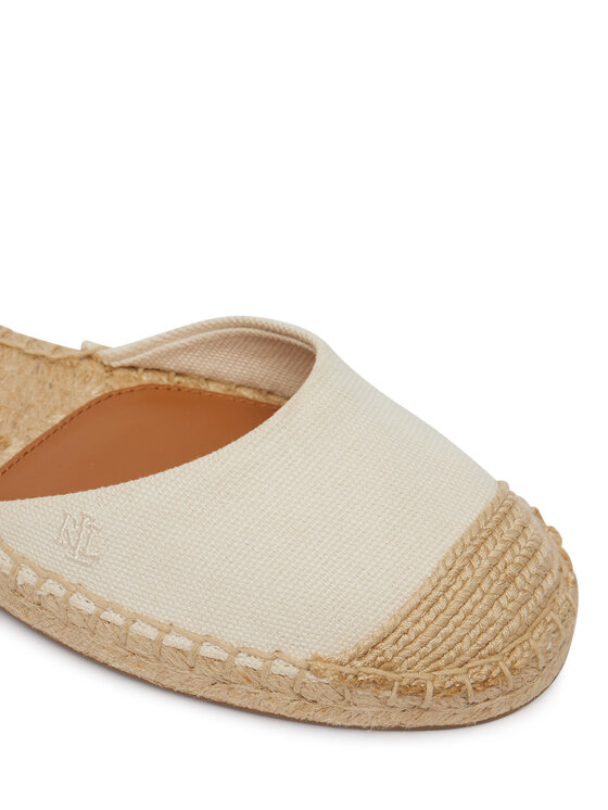 LAUREN RALPH LAUREN LAUREN RALPH LAUREN Espadryle 802982888003 Biały