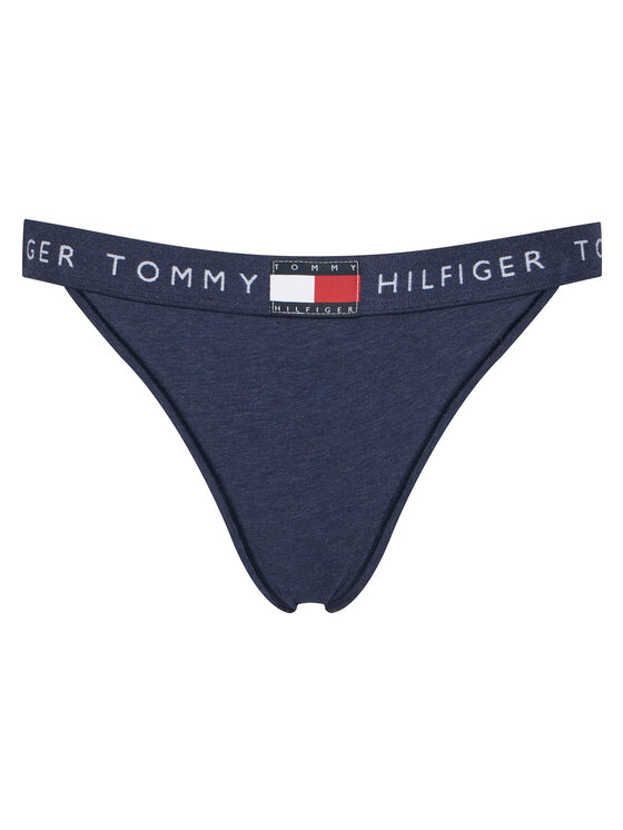 Tommy Hilfiger Tommy Hilfiger Stringi UW0UW06095 Granatowy