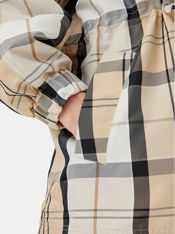 Barbour Barbour Μπουφάν αδιάβροχο Suri Checked LSP0224BE12 Μπεζ Regular Fit