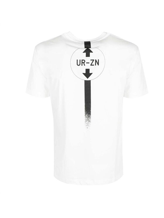 Les Hommes Les Hommes T-Shirt UHT201 700P | Urzn Bílá Regular Fit