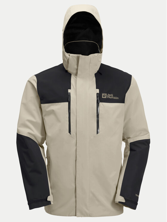Jack Wolfskin Jack Wolfskin Pohodna jakna Jasper 2l 1108373 Siva Regular Fit