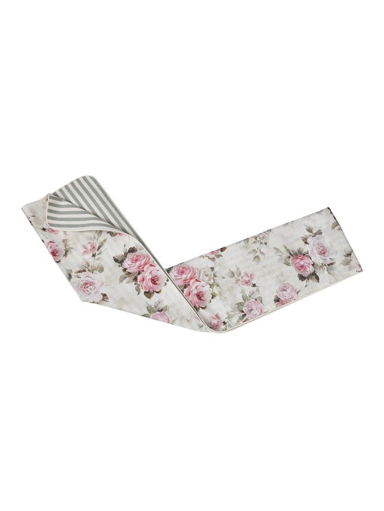 Roseberry Home Roseberry Home Bieżnik dwustronny Roselle & Stripes Różowy