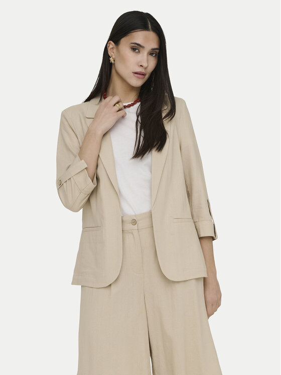 ONLY ONLY Giacca da abito Goa 15363727 Beige Regular Fit