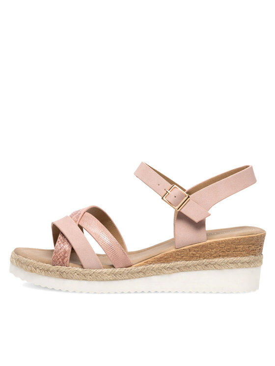 Clara Barson Clara Barson Espadryle WYL0510-04 Różowy