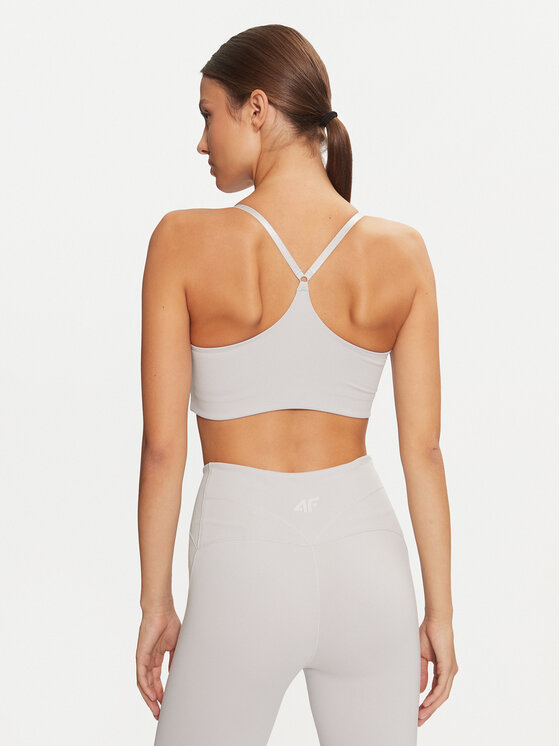 4F 4F Reggiseno sportivo 4FWAW24USBAF143 Grigio