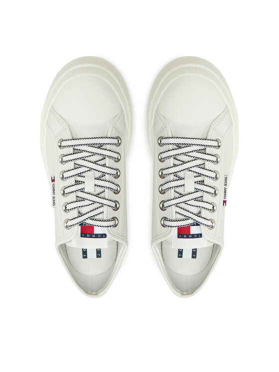 Tommy Jeans Tommy Jeans Teniși Foxing EN0EN02714 Écru