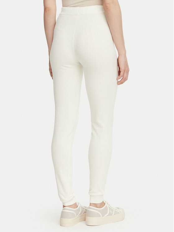 Guess Guess Долнище анцуг O6BB02 Z1149 Кремав Regular Fit