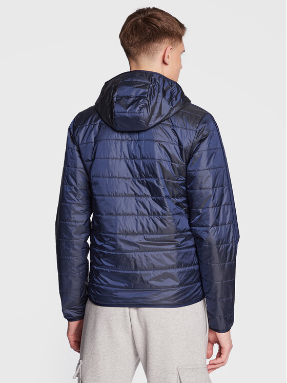 adidas adidas Geacă Padded Hooded Puffer Jacket HL9210 Albastru Regular Fit