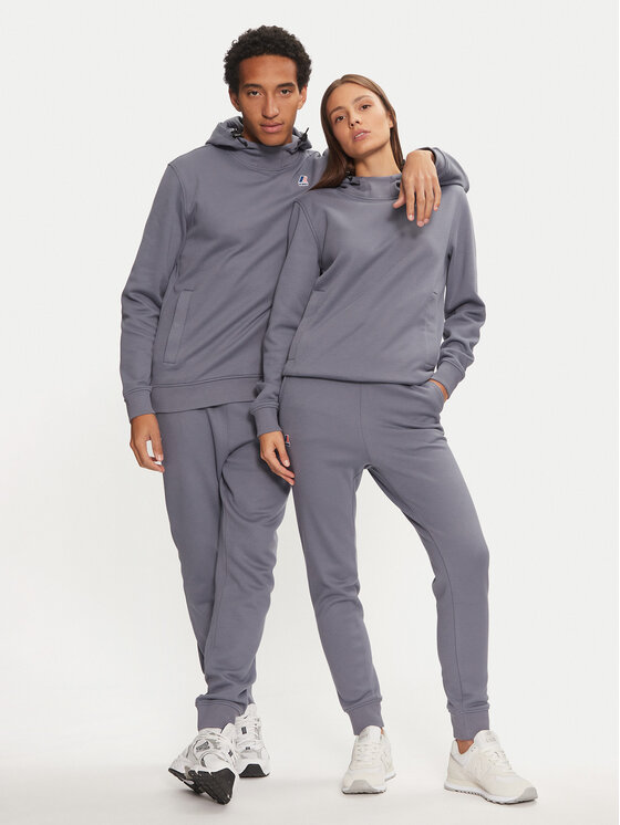 K-Way K-Way Sweatshirt Le Vrai Durance K3123QW Blau Regular Fit