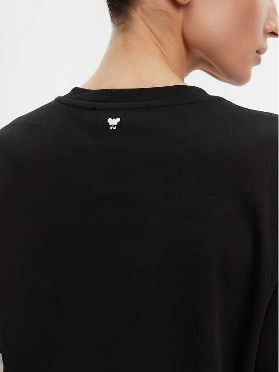 Weekend Max Mara Weekend Max Mara Тишърт 2515941042650 Черен Regular Fit