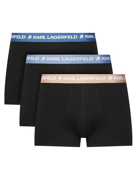 KARL LAGERFELD KARL LAGERFELD Комплект боксерки A1M47021 Черен