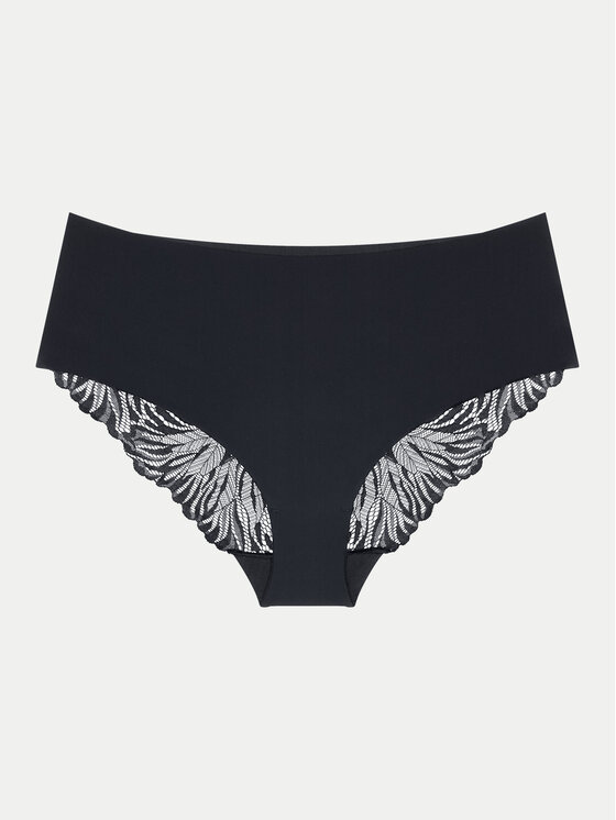 Triumph Triumph Chiloți clasici cu talie înaltă Pretty 10222227 Negru